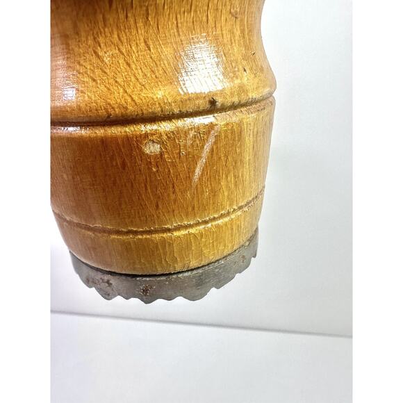 Vintage Wooden Kitchen Mallet Meat Tenderizer 12" long - Picture 7 of 11